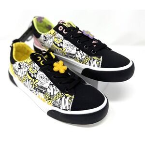 Ground Up Spongebob Mens Size 11.5 Graphic Sneakers Shoes New